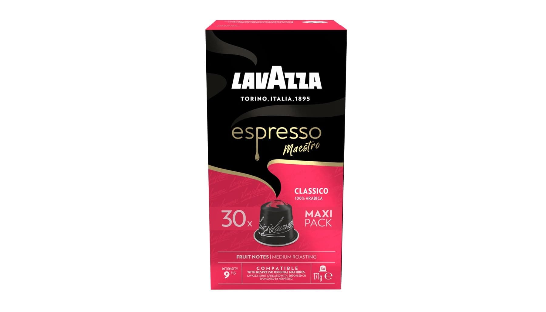 Lavazza Espresso Maestro Classico 1x 30 Kapseln, medium_roast