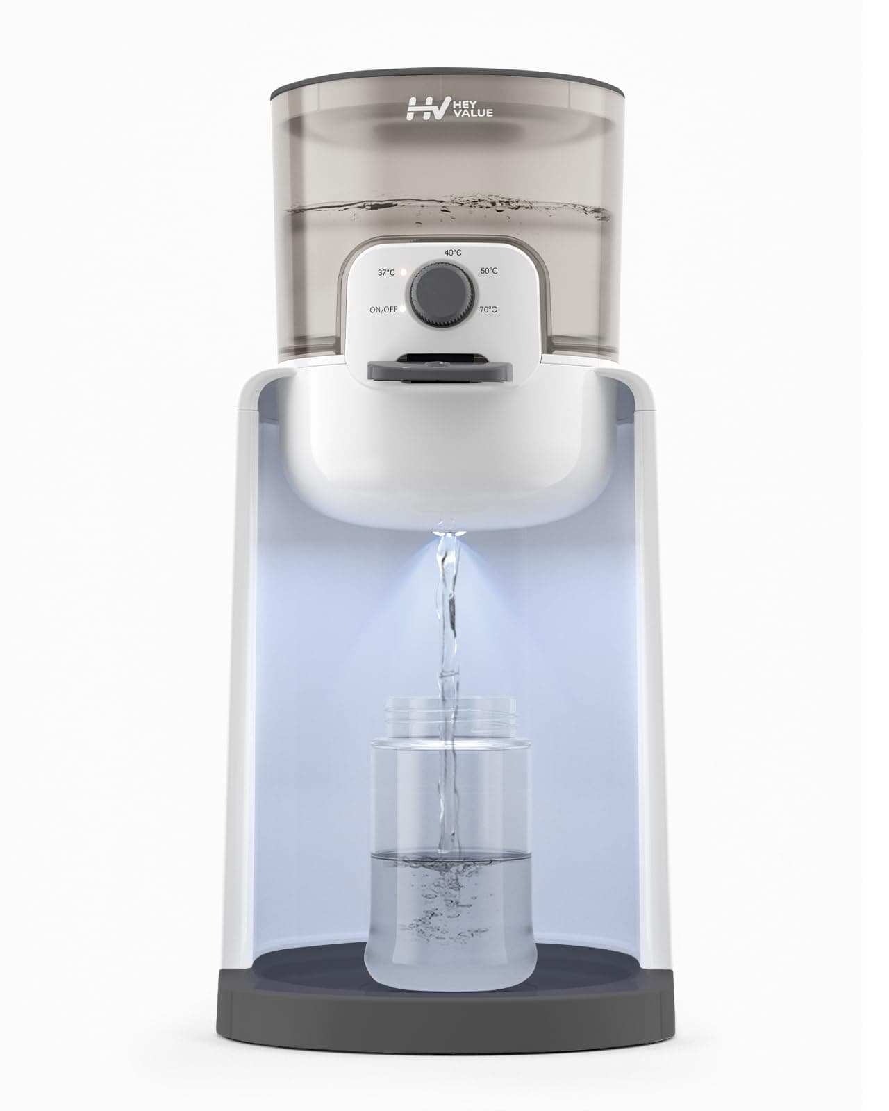 Botellero para bebés, calentador de biberones para bebé, calentador instantáneo, dispensador de agua para la fabricación inmediata de botellas de fórmula, termostato inteligente de 4 temperaturas, 72H