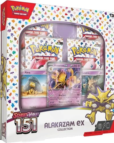 Pokémon Scarlet &amp; Violet151 ex Box Gioco di carte collezionabili - Alakazam