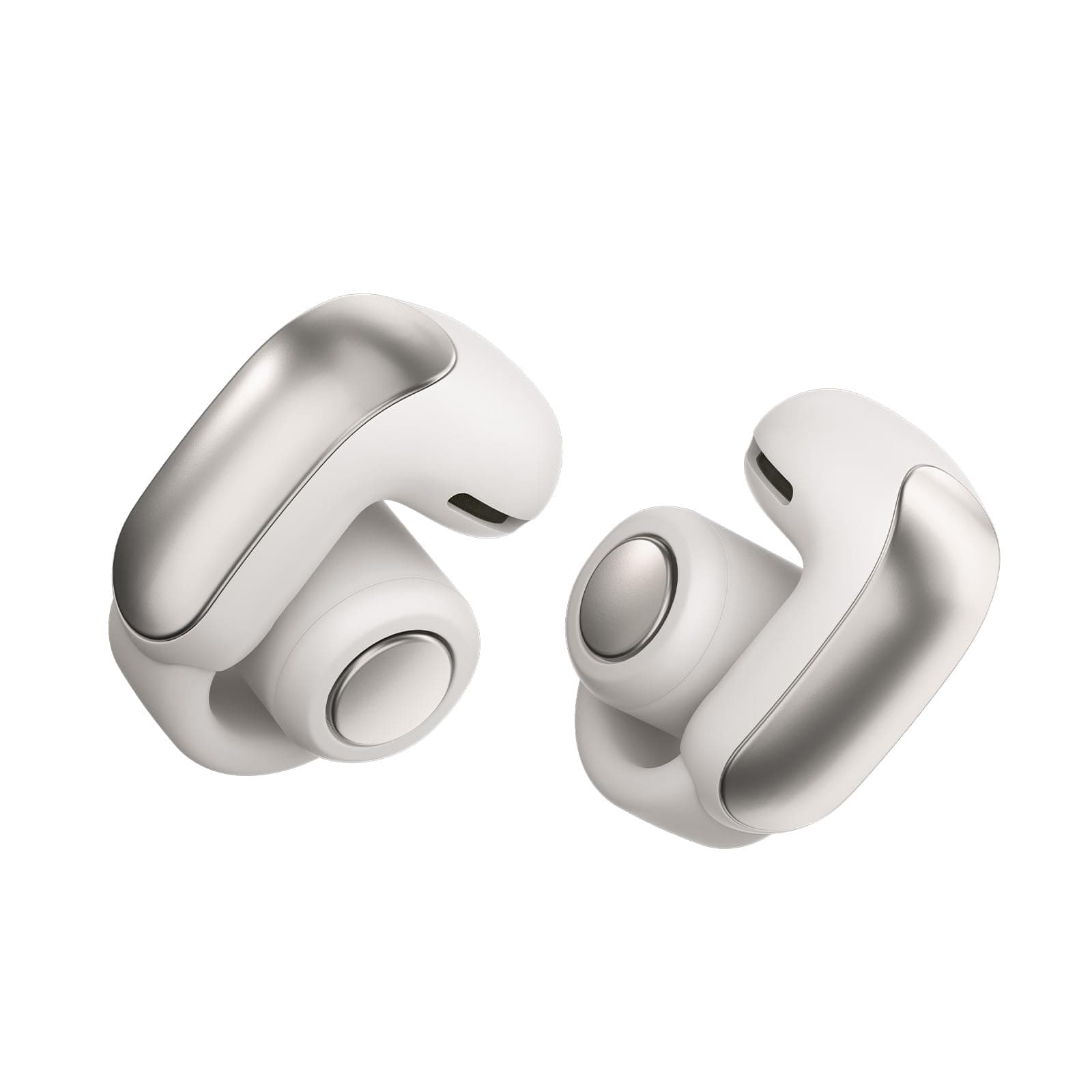 Bose Ultra Open Earbuds, Écouteurs Oreilles Libres avec Technologie OpenAudio, Écouteurs stéréo Ouverts sans Fil, Jusqu’à 48 Heures d’autonomie, Blanc Nuage