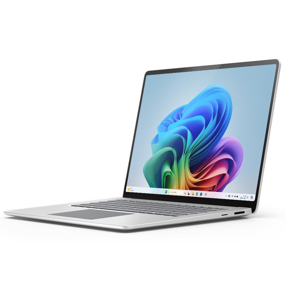 Microsoft Surface Laptop | Copilot+ PC | Ecran Tactile 15” | Snapdragon® X Elite | 16Go RAM | SSD 512Go| Dernier Modèle, 7ème Edition | Platine