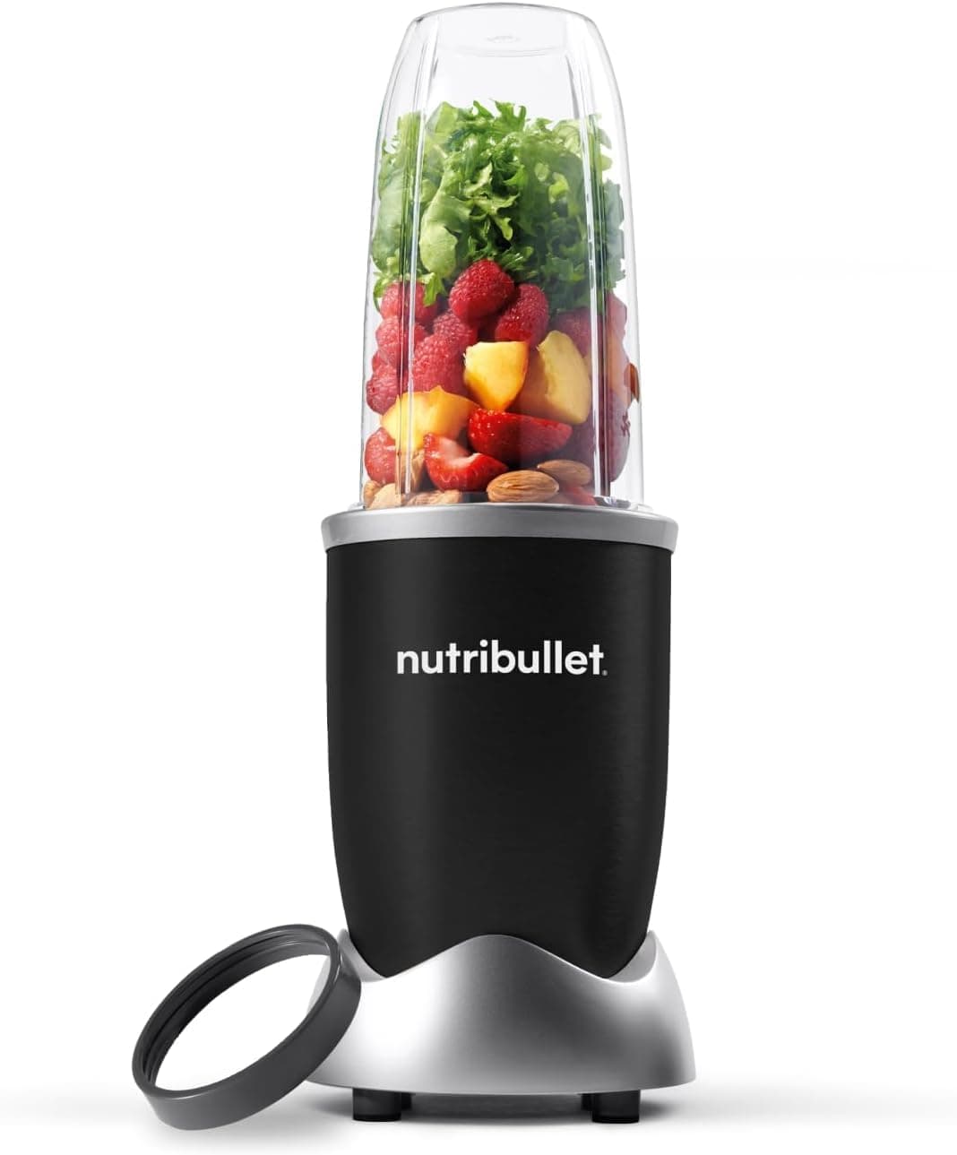 nutribullet Pro 900 Watt, Blender Électrique, Hachoir, tasse de 700ml, Noir, NB904B