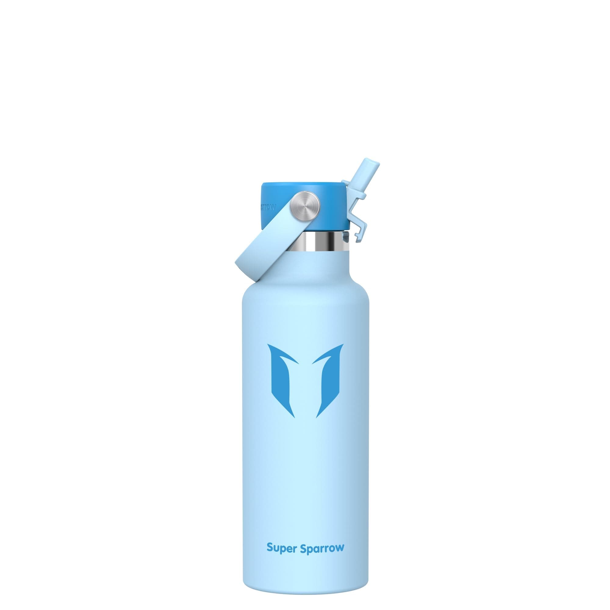 Super Sparrow Borraccia Termica, Acciaio Inox Bottiglia Termica - 350ml, 500ml, 750ml, 1L, 1.2L - Senza BPA Borracce, Borraccia Bambini per Scuola, Sport, Campeggio, Yoga, Palestra, Ciclismo