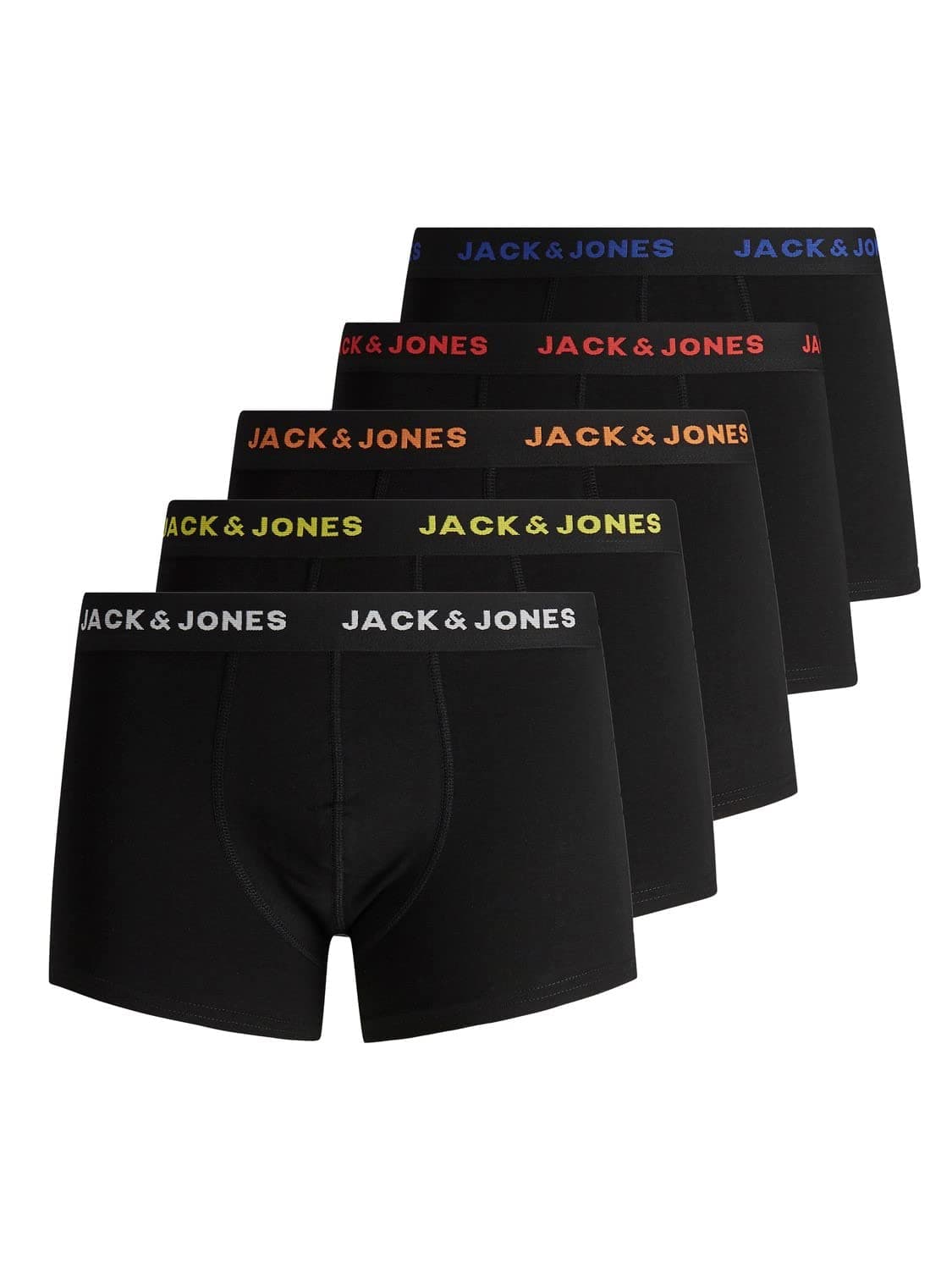 JACK & JONES Herren Boxershort JACBLACK Friday Trunks 5er Pack S M L XL