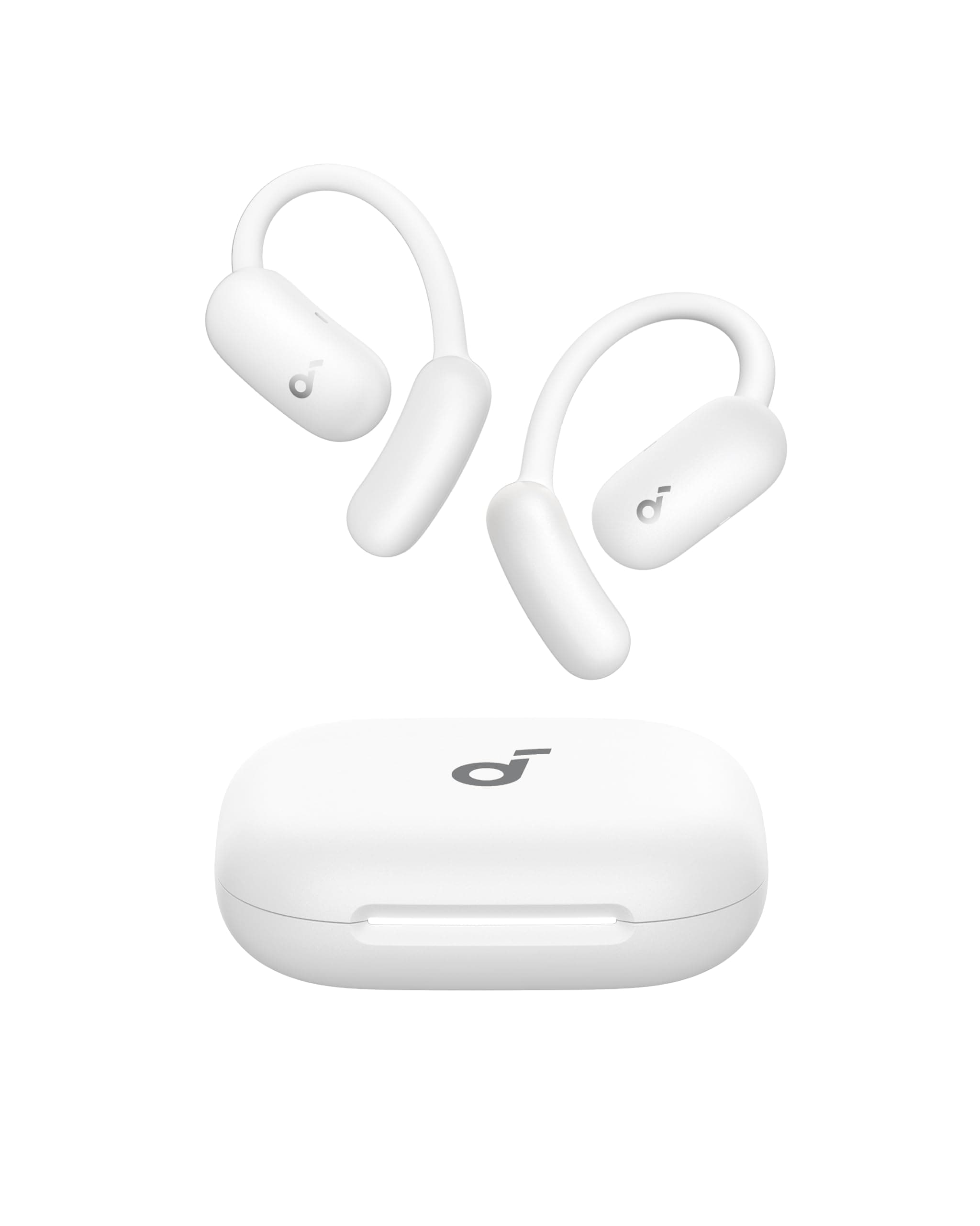 soundcore AeroFit 2 by Anker, Open-Ear Kopfhörer, KI-Übersetzung, anpassbare Ohrbügel, Fester Halt, tiefer Bass, Hi-Res Audio, 42h Spielzeit, Bluetooth 5.4, kabellos Laden, IP55, klare Anrufe durch KI