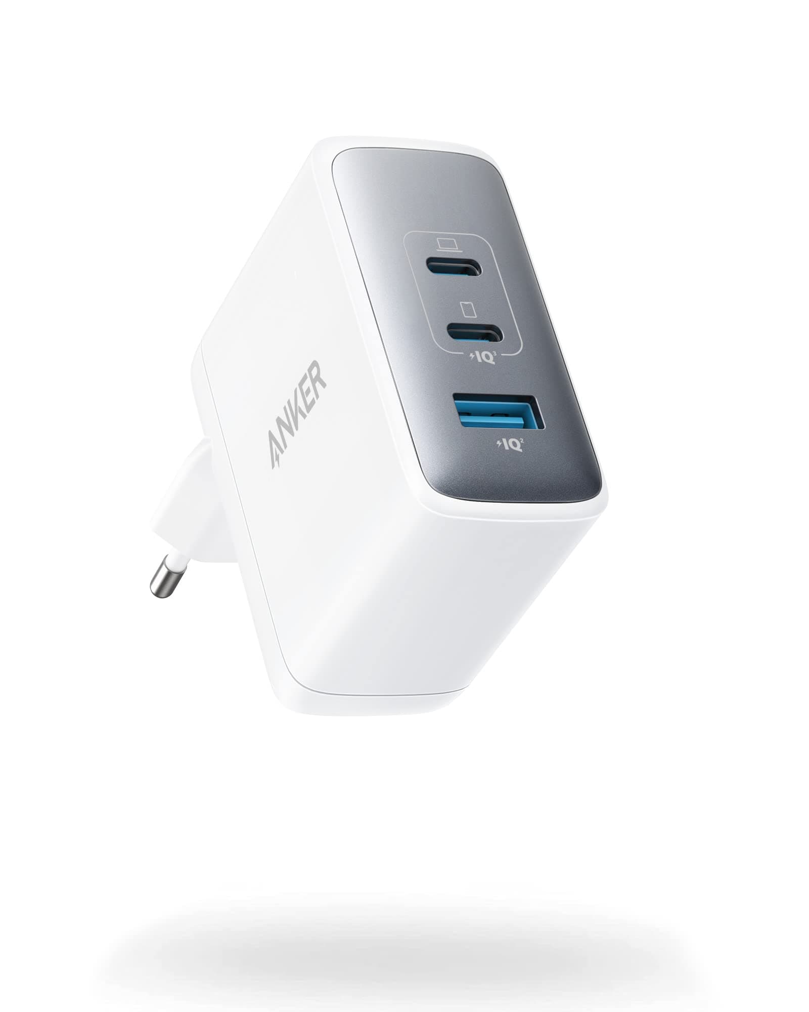Anker 100W USB C Ladegerät, 736 Netzteil (Nano II), 3-Port Schnellladegerät, Für MacBook Pro/Air, Pixelbook, ThinkPad, iPad Pro, Galaxy S24, iPhone 17/16/15 Series