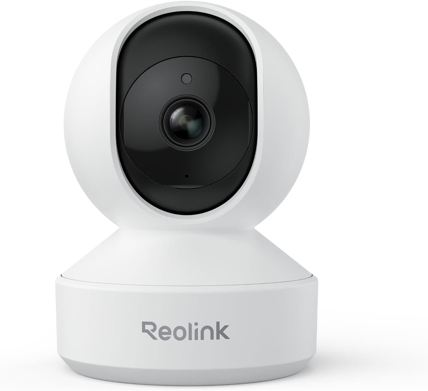 Reolink 5MP Telecamera WiFi Interno, Wi-Fi a Doppia Banda 2.4/5 GHz, Apertura F1.6, Rilevamento Uomo/Animale/Pianto, Copertura a 360°, Inseguimento Automatico, Supporta Alexa, Modalità Privacy, E1 Pro