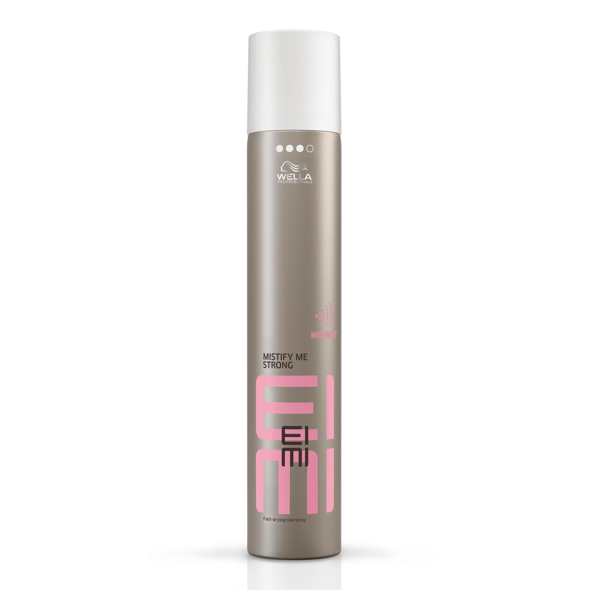 Wella EIMI Mistify Me Strong – schnelltrocknendes Haarspray – leichtes Fixing Spray für sofortigen Halt – Styling-Spray für 24 Stunden zuverlässigen Halt mit natürlicher Bewegung