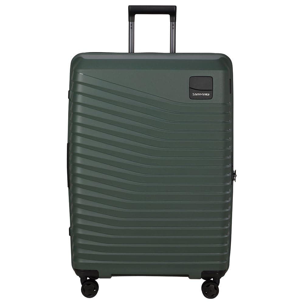 Samsonite Intuo - Spinner L, valigia espandibile, 75 cm, 105/115 L, taglia (Olive Green)