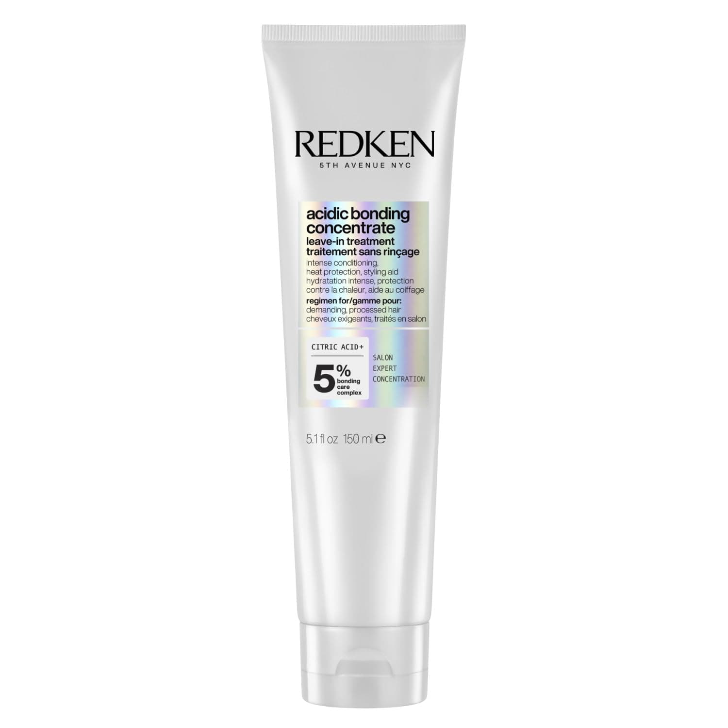 Redken | Trattamento professionale Acidic Bonding Concentrate ABC, Azione Riparatrice, Per Tutti i Tipi di Capelli Danneggiati, 150 ml