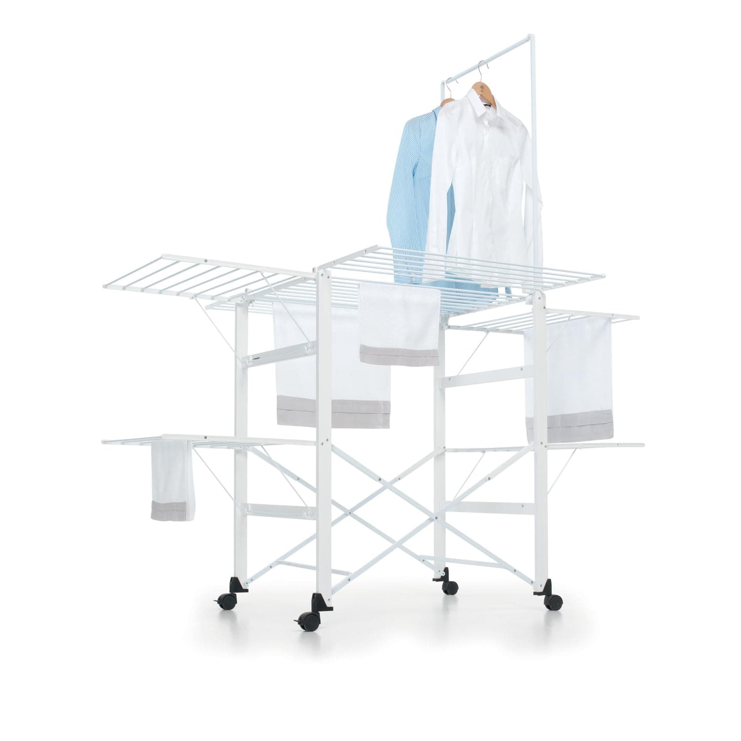Foppapedretti Supergulliver Tendedero, Aluminio,Blanco