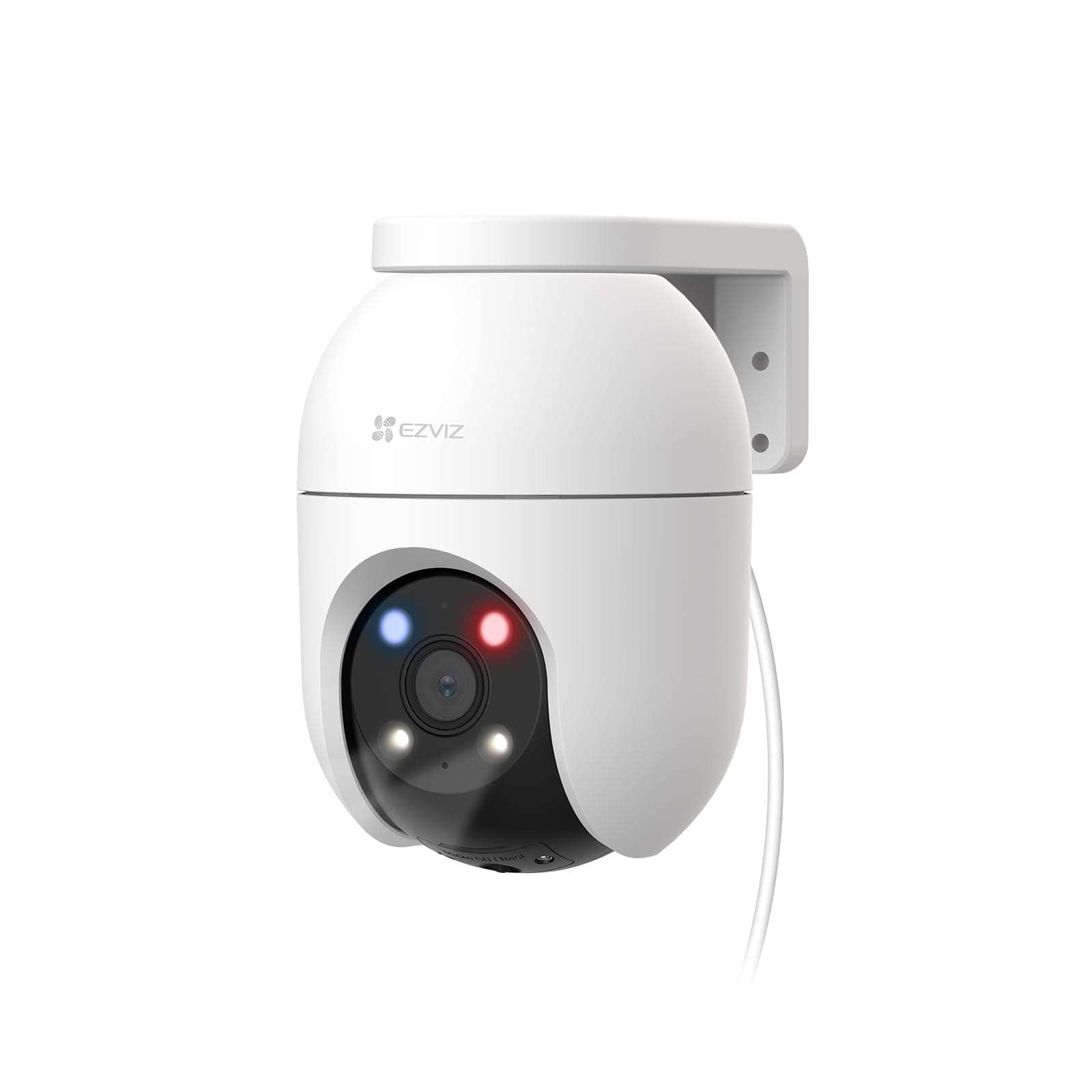 EZVIZ Telecamera WiFi Esterno 4K, Telecamera Motorizzata per Esterni con Copertura a 360°, Visione Notturna a Colori, Rilevamento di Persone/Veicoli, Tracciamento Zoom Auto, C8c 8MP(6mm)