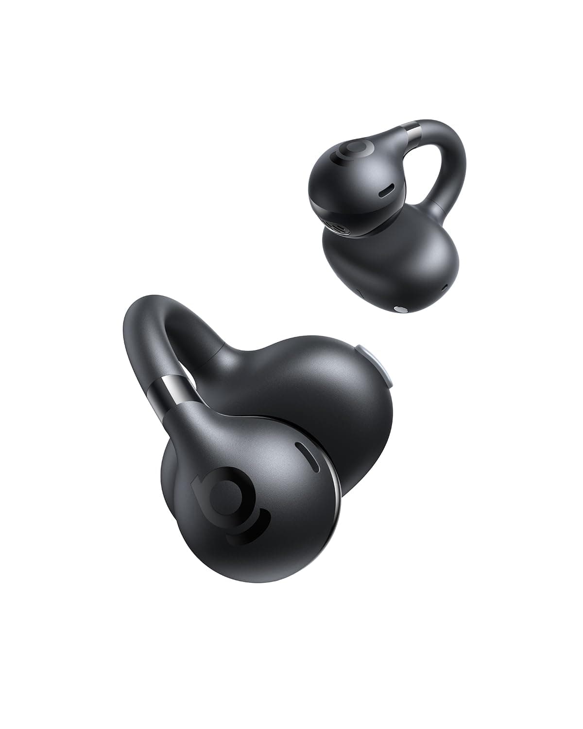 Baseus BC1 Audífonos de Oreja Abierta, Clip para Orejas, Sonido Impresionante, Refuerzo de Bajos Adaptable, Bluetooth 6.0, reducción de Ruido en Llamadas, IP55, 38 Horas de batería, Ligeros
