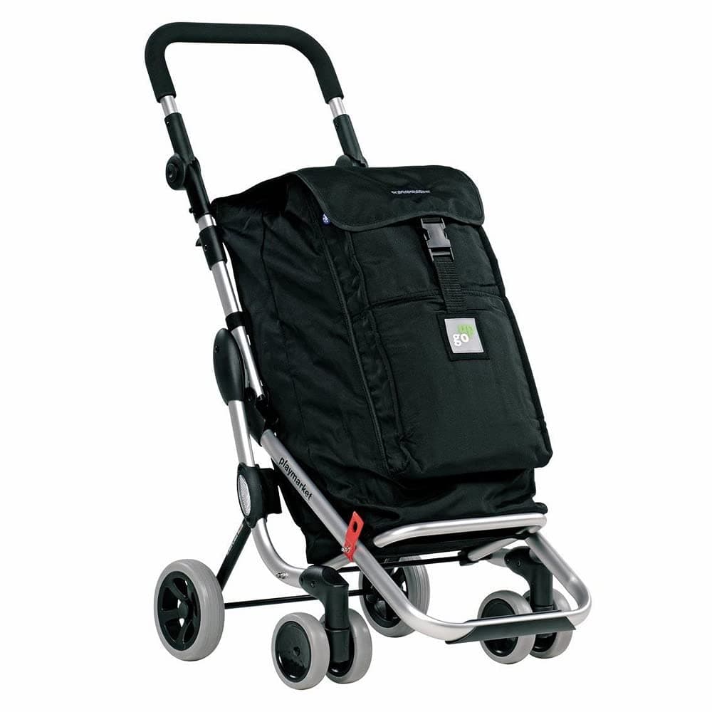 Foppapedretti Carrello Go Up Portaspesa Black