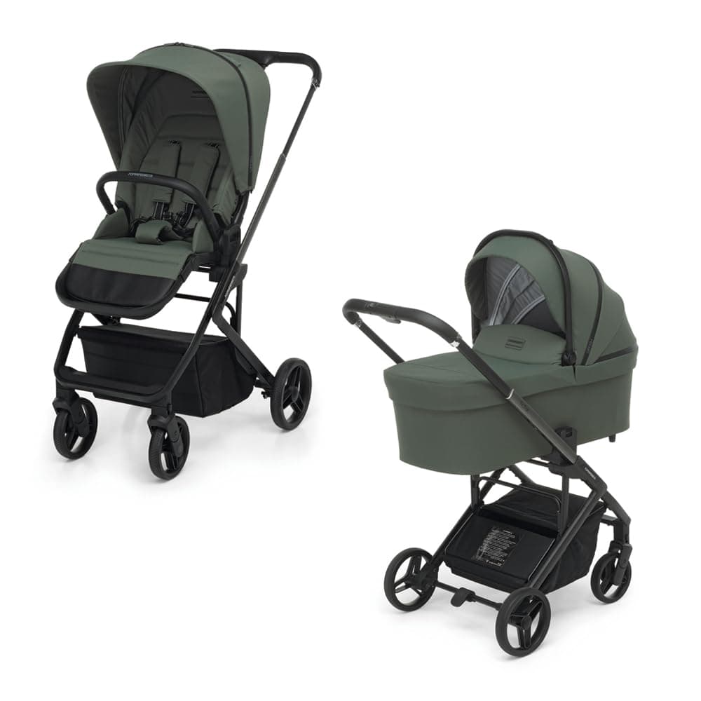 Foppapedretti Tictoc Duo passeggino+navicella, Olive
