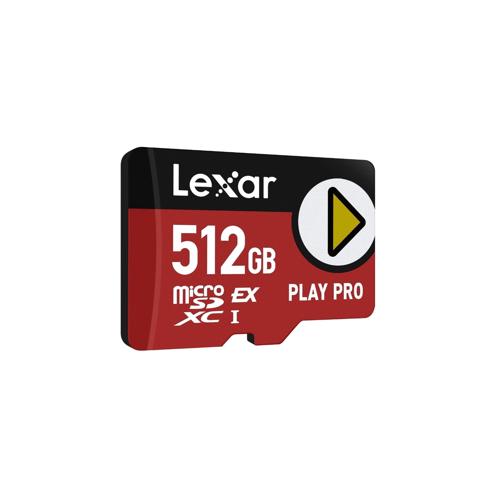 Lexar Play PRO MicroSDXC Express-Karte 512GB, bis zu 900MB/s Lesen, 600MB/s Schreiben, spieloptimiert, A2, 4K, Hochgeschwindigkeits-Speicherkarte für Handheld-Konsolen, Switch, tragbare Gaming-Geräte