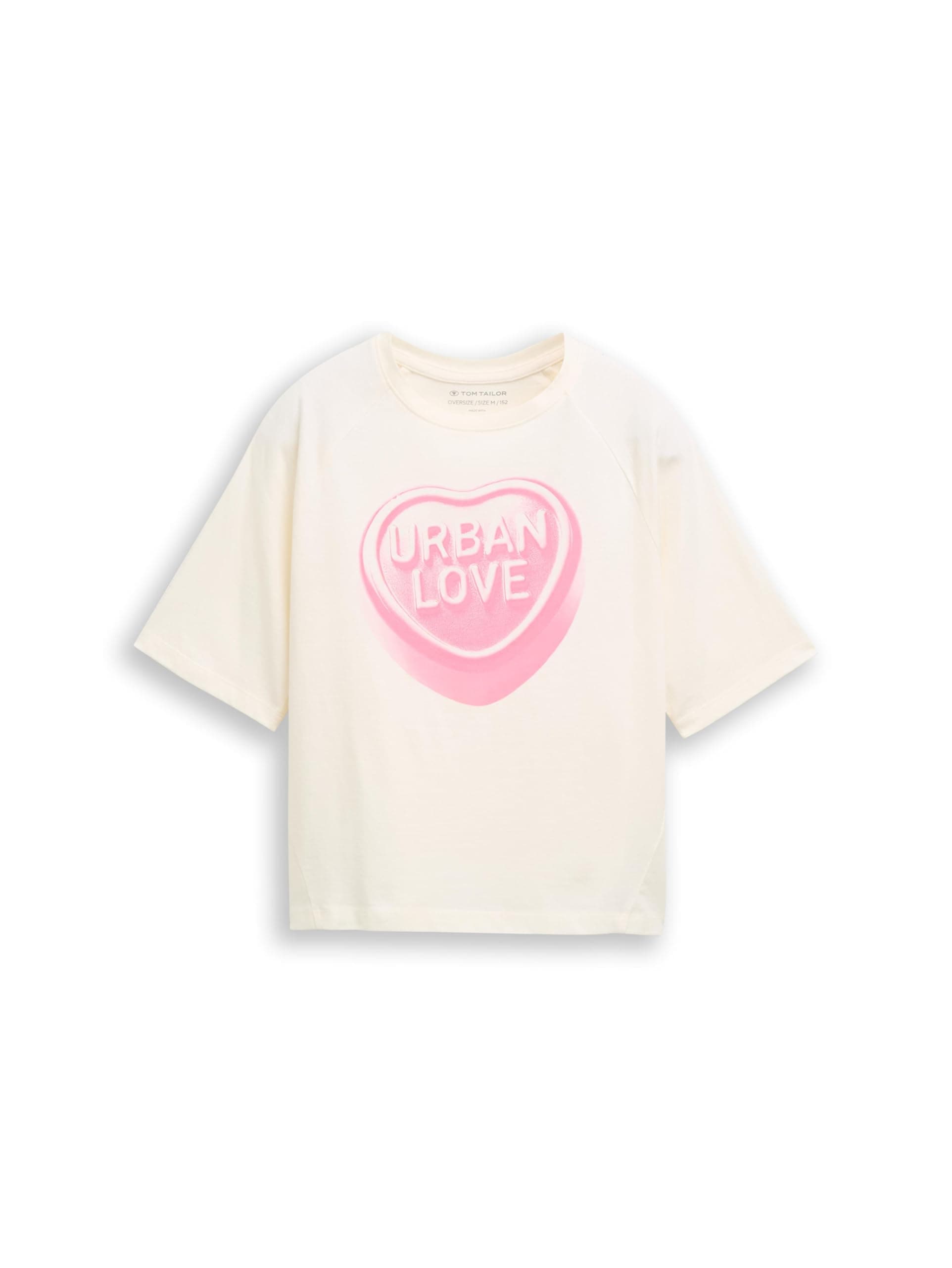 TOM TAILOR Mädchen Kinder Oversized T-Shirt mit Print