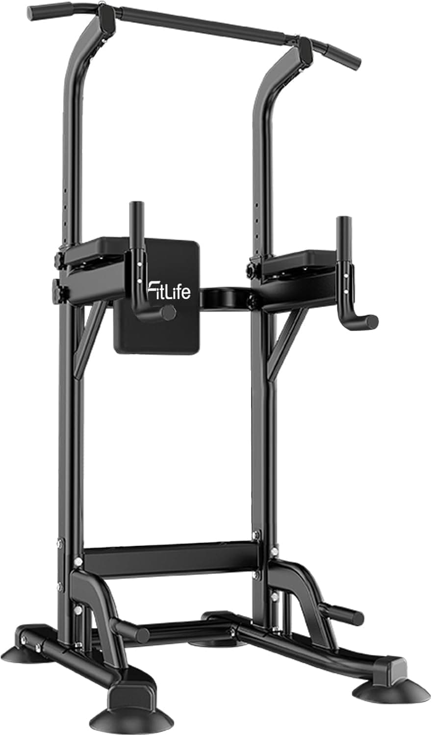 DH FitLife Power Tower Dip Station Équipements de sport avec barre de traction, barres de dip et dos, Station de musculation, Station de fitness, Chaise romaine musculation, Power Rack pour la maison