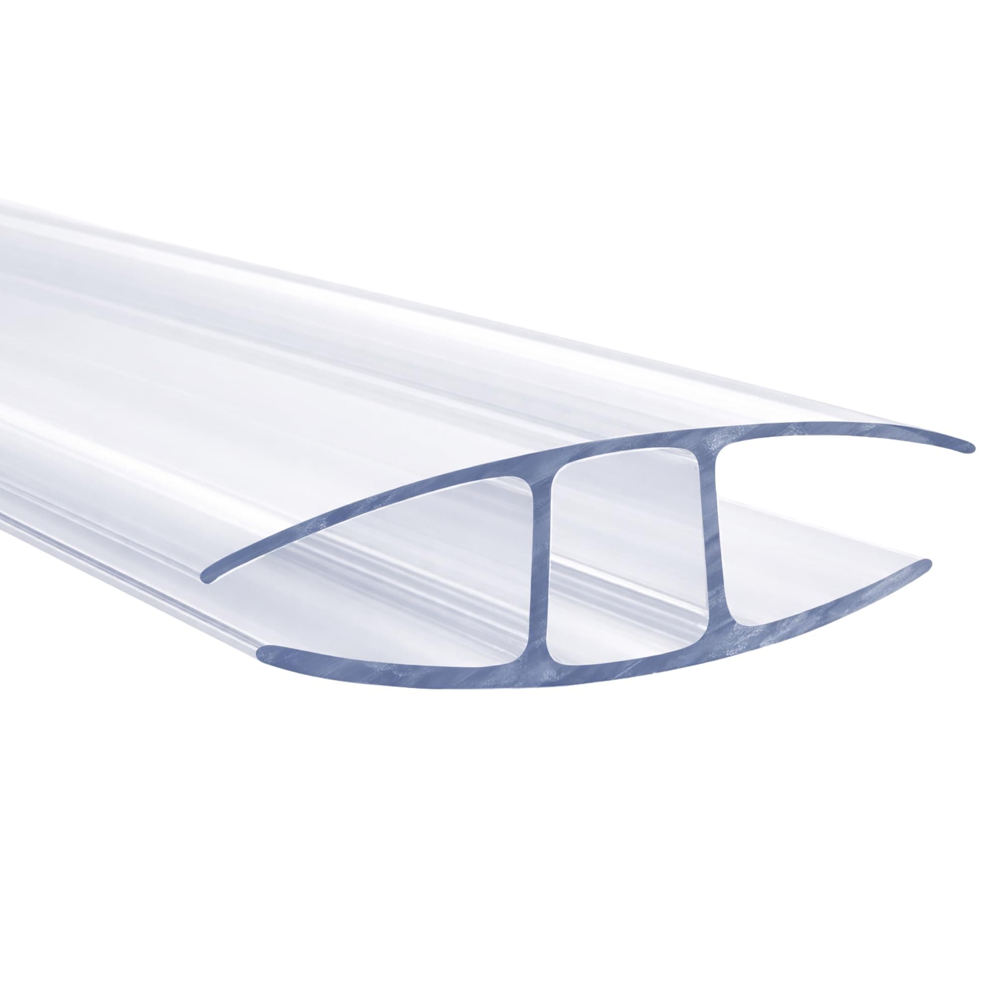 Floordirekt Hohlkammerplatte - Stegplatten Doppelstegplatten aus Polycarbonat - für Garten, Gewächshaus & Modellbau - witterungsbeständig & lichtdurchlässig - (Verbinder: 6 mm)