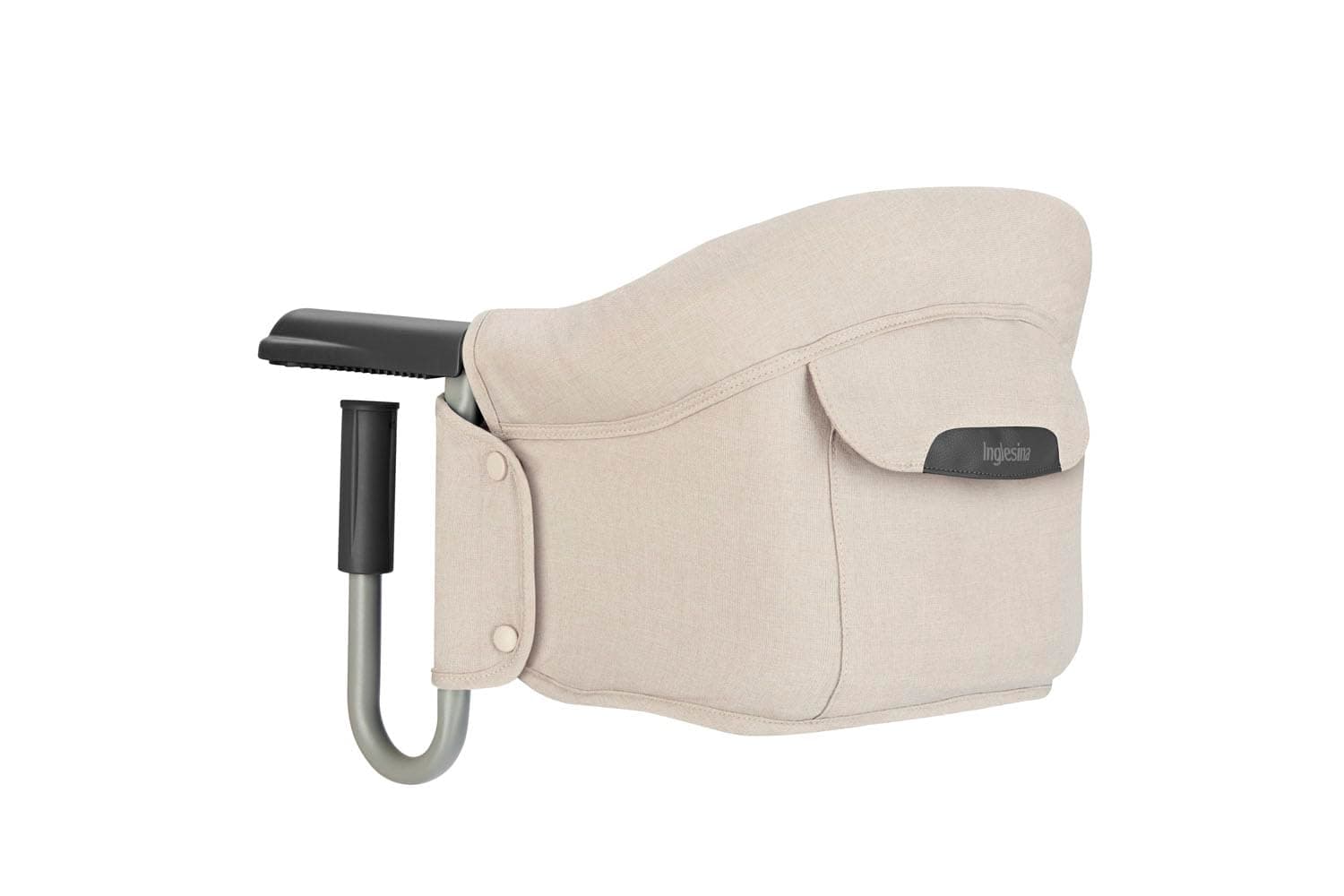 Inglesina Fast, Asiento de Mesa Plegable, Beige (Desert Beige), Fácil de Transportar, Lavable, Instalación Segura, Hasta 15 kg, 35 x 27 42 cm