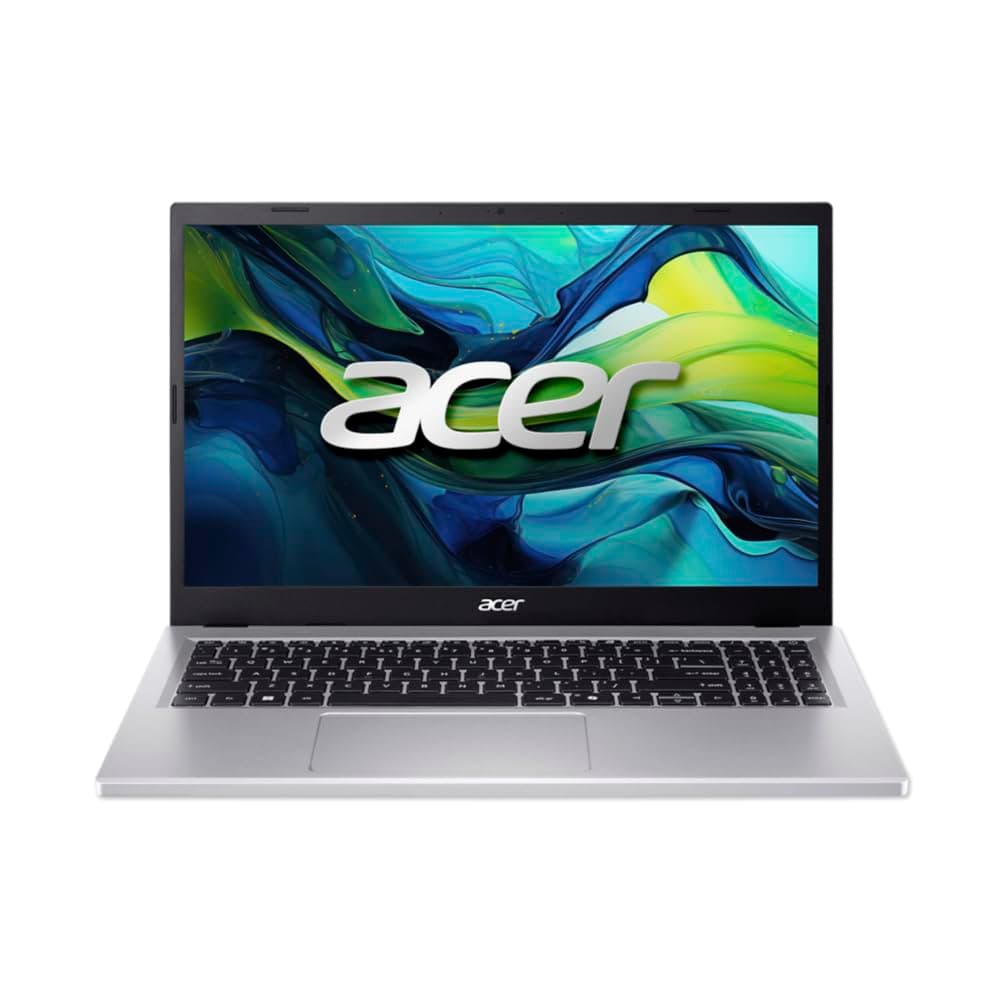 acer Aspire Go 15 AG15-42P, Ordenador Portátil 15.6" Full HD (AMD Ryzen 7 5825U, 32 GB RAM, 512 GB SSD, AMD Radeon Graphics, Windows 11 Home), Color Plata, Teclado QWERTY Español