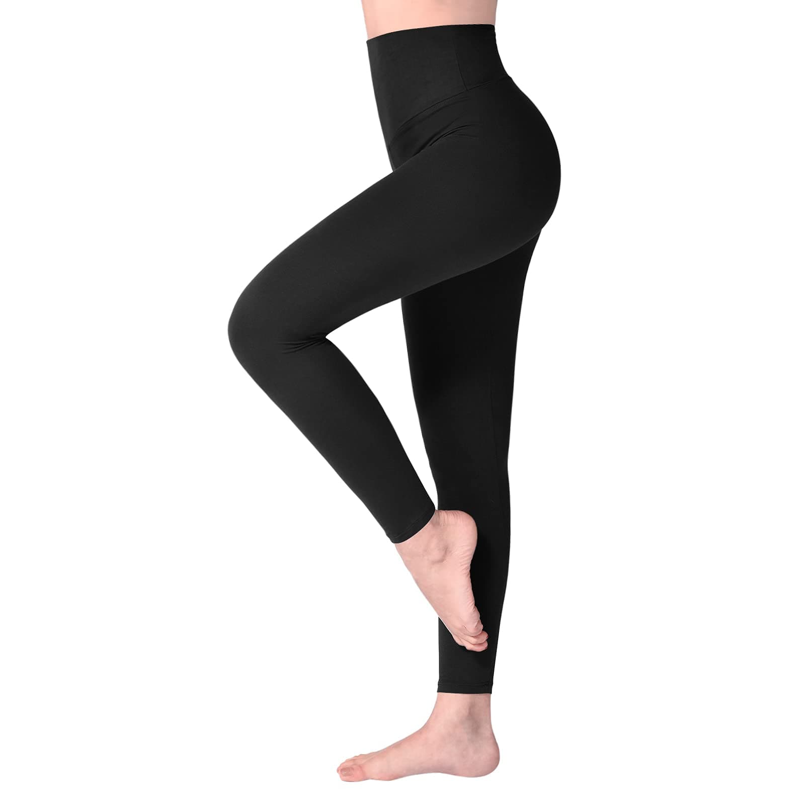 SINOPHANT Mallas Deporte Mujer de Cintura Alta, Leggins de Control de Abdomen Opacas, Elásticas, Leggings Mujer Vestir, Suaves como la Mantequilla