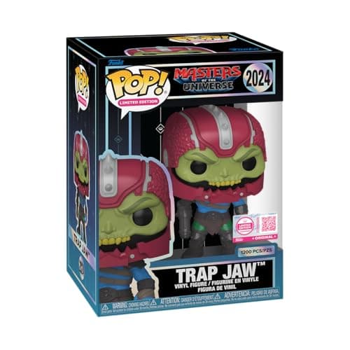 Funko POP! Legendary Limited Edition: Masters of the Universe - Motu - Trap Jaw - Sammler-Vinylfigur - Geschenkidee - Offizielles Merchandise - Spielzeug für Kinder und Erwachsene