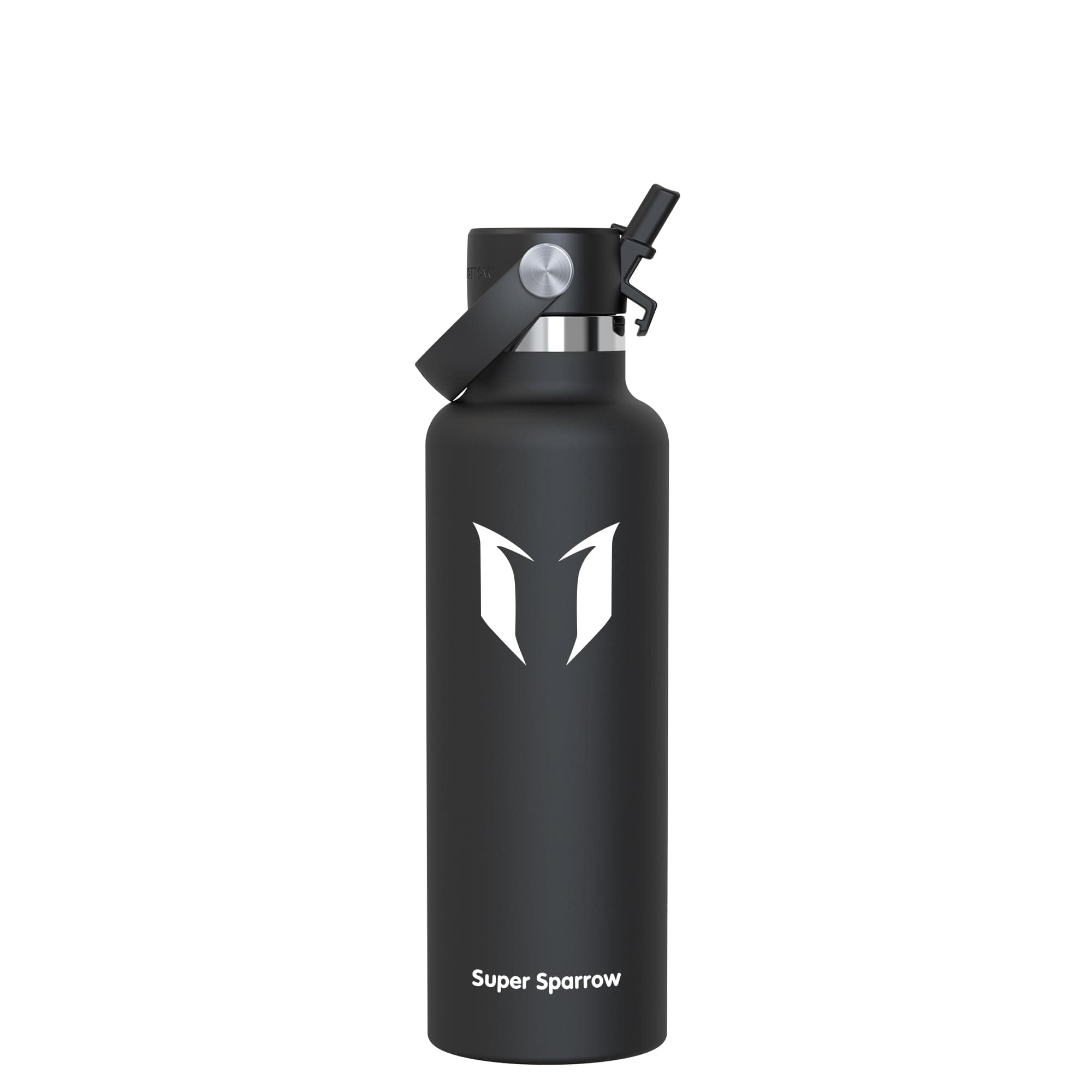 Super Sparrow Botella Agua Acero Inoxidable - Botella Termica - 350ml, 500ml, 750ml, 1L, 1.2L - Termo Sin BPA, Botella Agua Niños, para Deporte, Viaje, Escuela, Exterior, Oficina, Hogar