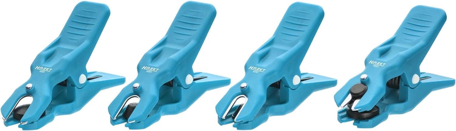 HAZET Rohrleitungs-Stopper-Set 4951/4, 4-teiliges Set, Mit Doppel-Verschluss, Verschließen Von Leitungen in verschiedenen Bereichen, Verhindert das Auslaufen von Flüssigkeiten, Verschiedene Größen
