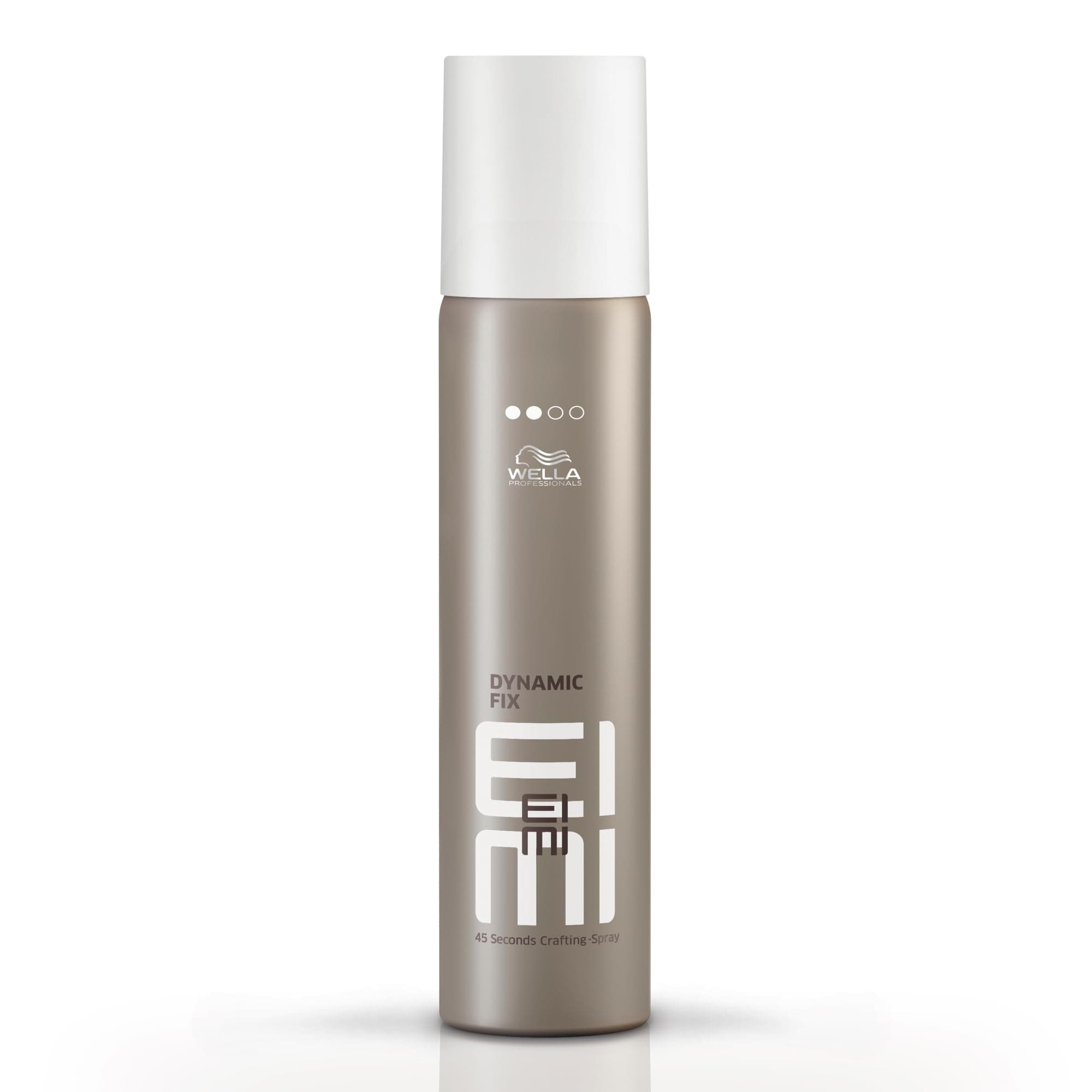 Wella EIMI Dynamic Fix Styling Spray – 45 Sekunden Haarspray für ein flexibles Styling – mit UV-Schutz-Formel und Schutz vor Feuchtigkeit und Hitze – 1 x 75 ml