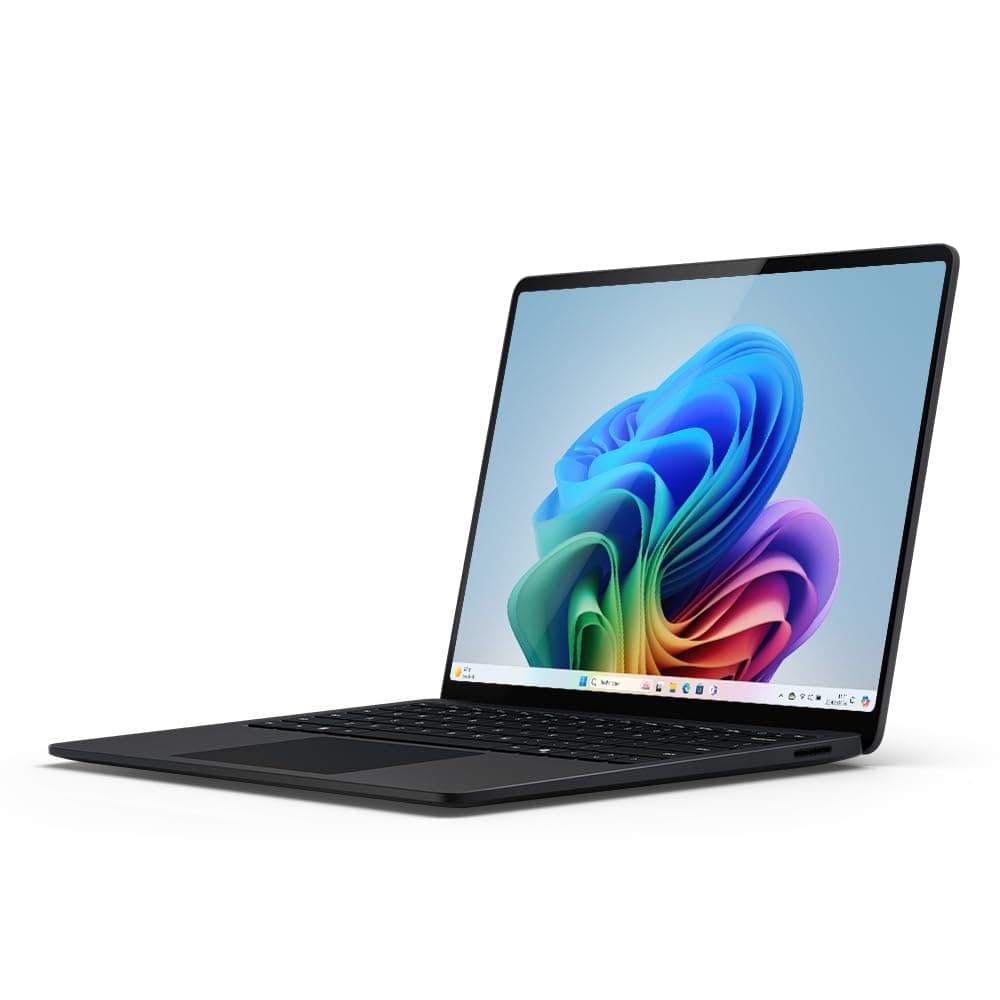 Microsoft Surface Laptop | Copilot+ PC |Pantalla táctil 15”| Snapdragon® X Elite | 16GB RAM | 512GB SSD |Último Modelo, 7a edición | Negro