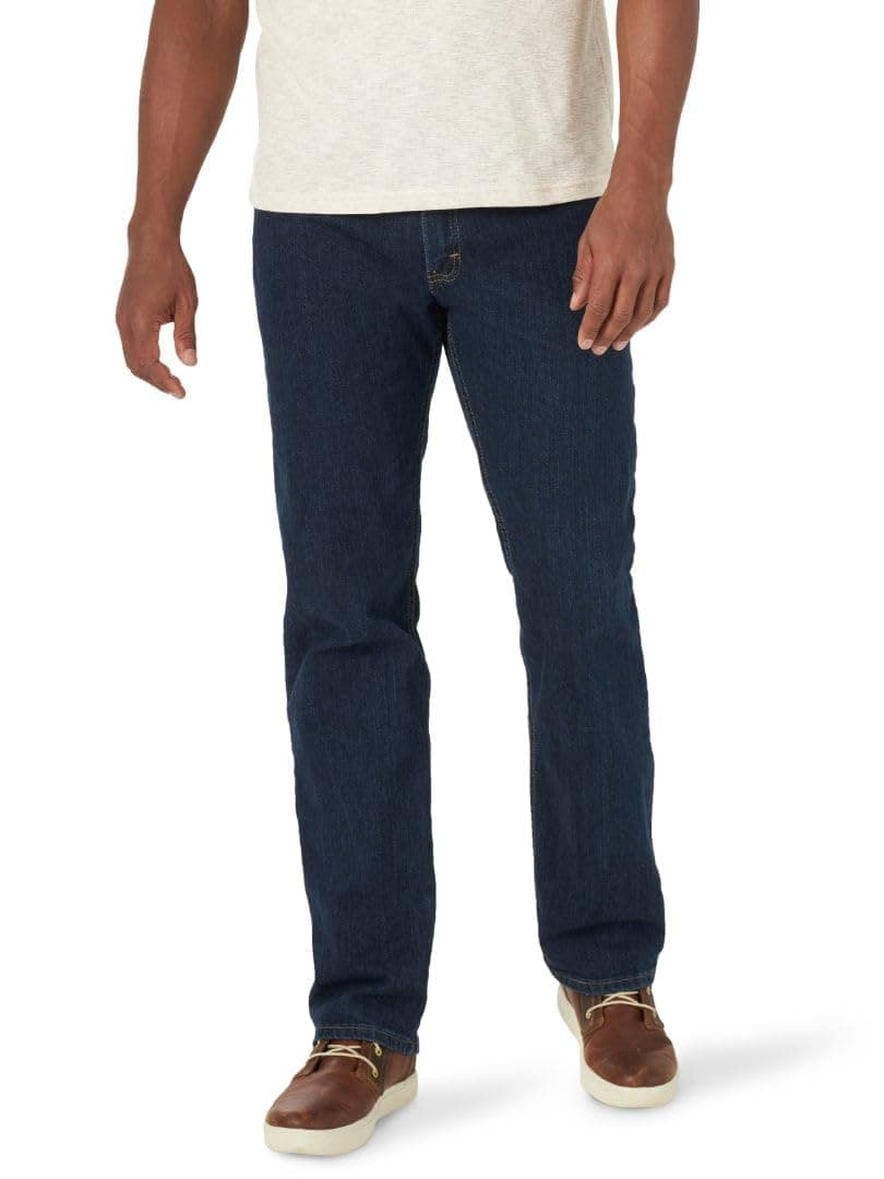 Wrangler Authentics Jeanshose, für Herren, reguläre Passform, Bequeme, elastische Taille