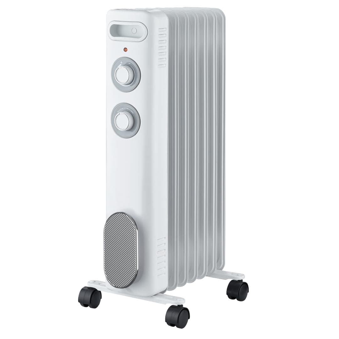THOMSON - Radiateur mobile bain d'huile CALISTA 2000W blanc
