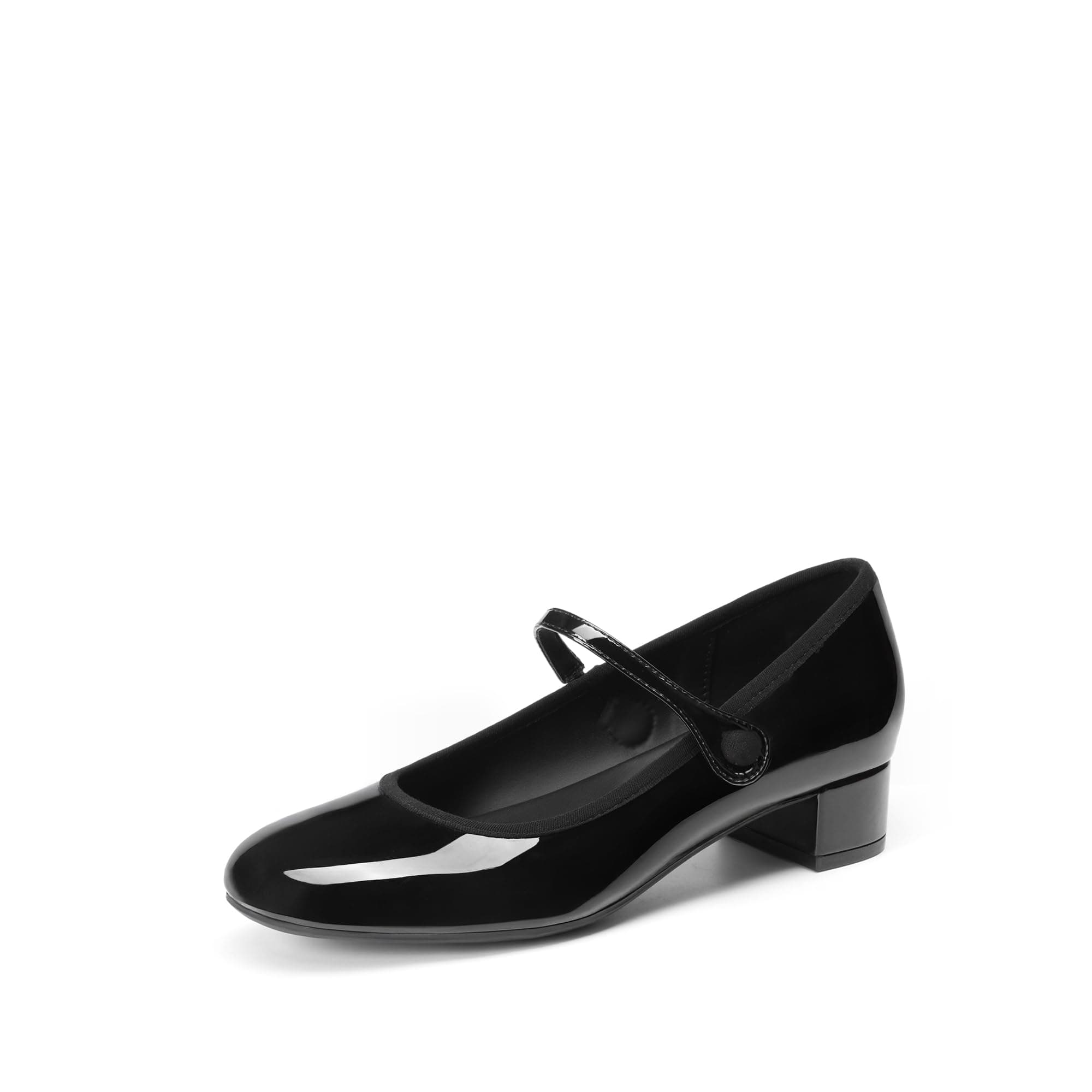 DREAM PAIRS Escarpins Mary Jane Femme Petit Talon Confortable Chaussures Habillées Femme Bride Ajustable Bureau Quotidien