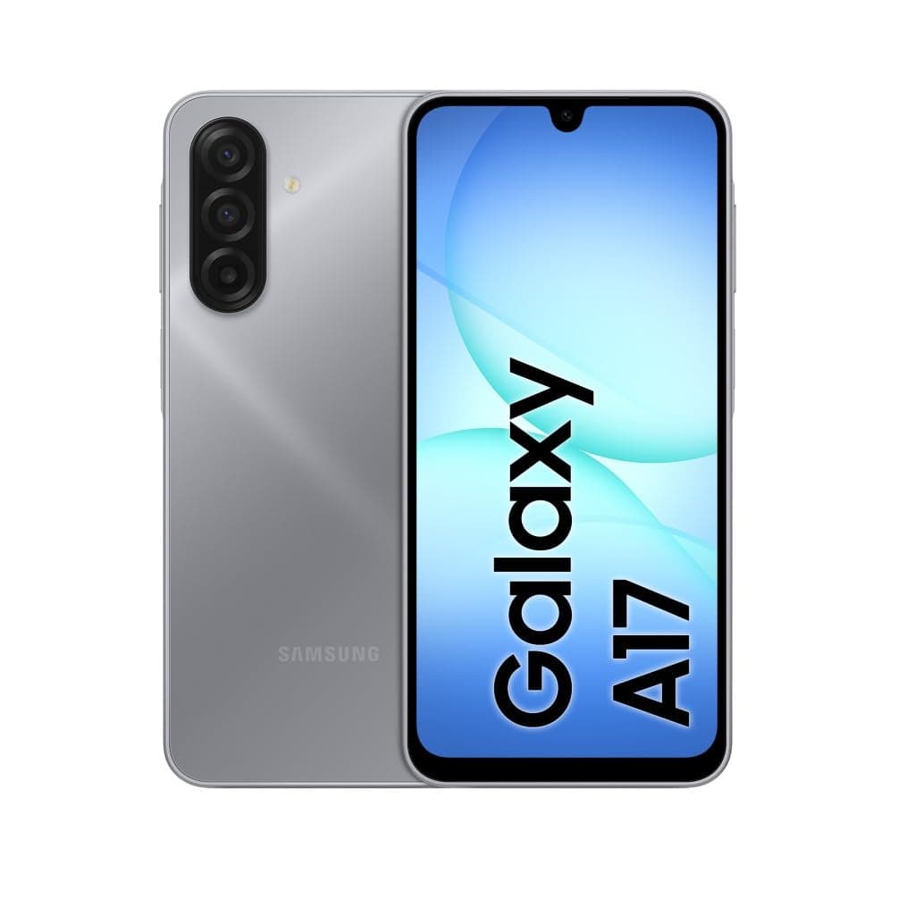 Samsung Galaxy A17 5G, 3 anni di Garanzia del produttore, Android 15, Display Super AMOLED 6.7", 4GB RAM, 128GB, Batteria 5.000 mAh, Resistenza IP54, memoria espandibile, Gray [Versione Italiana]