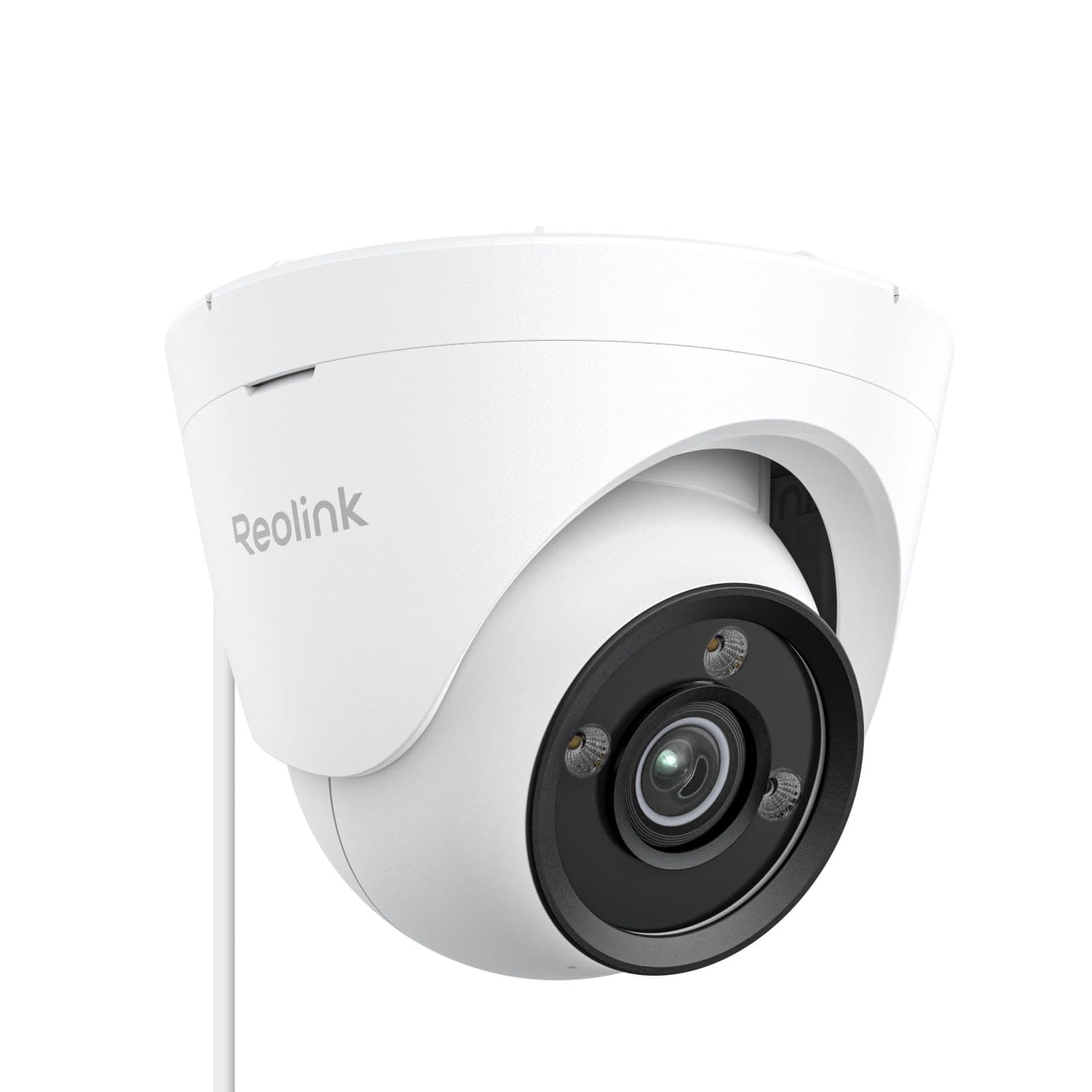 Reolink CX820 cámara PoE 4K UHD, Auténtica Visión Nocturna en ColorX, Apertura F1.0, Sensor de Imagen 1/1.8'', HDR, Detección de Persona/Vehículo/Animal, Alarma con Foco y Sirena y diálogo de 2 vías