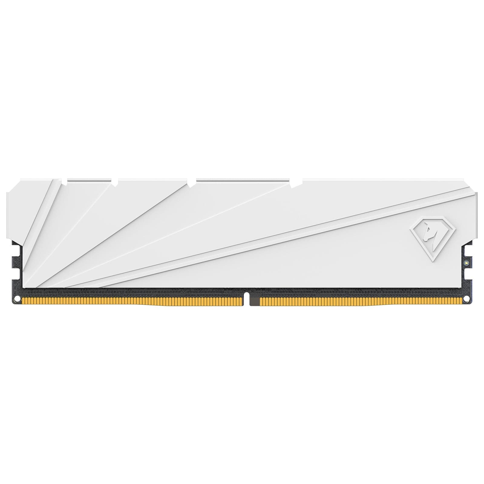 Netac DDR4 Mémoire RAM 16 Go 2666 MHz DRAM C19 Mémoire de Jeu 16 Go Blanc Gilet Thermique pour Jeu d'ordinateur