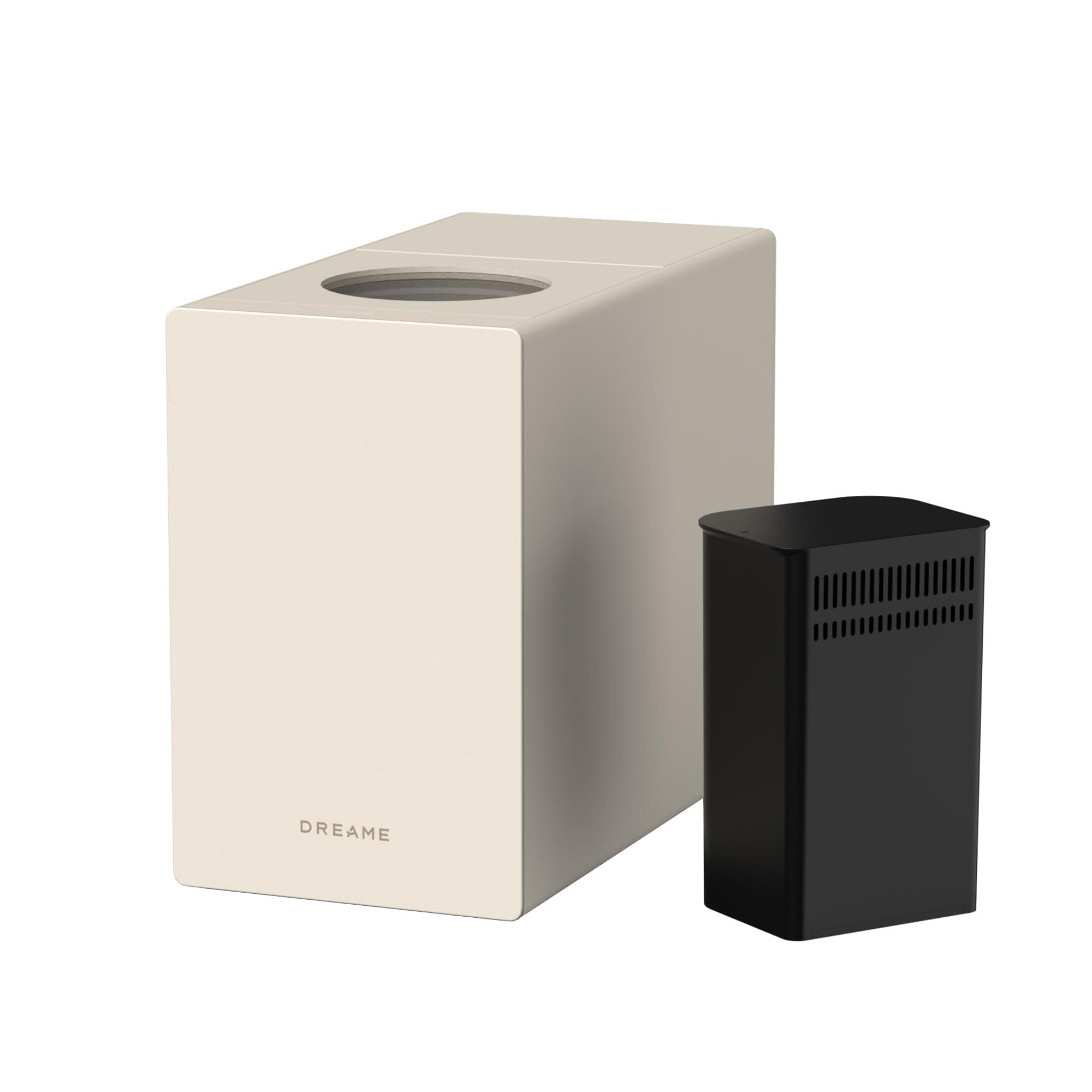 DREAME SF25 Broyeur de déchets alimentaires, Triple lame Trion, filtre charbon lavable, contrôle avancé des odeurs, capacité 2,5 L, nettoyage auto haute temp., design compact 27 dB(A), sécurité enfant