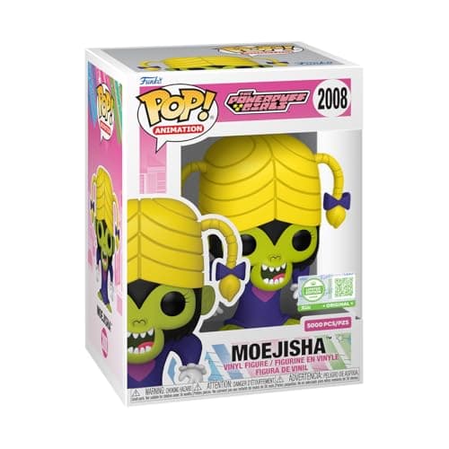 Funko POP! Limited Edition: Die Powerpuff Girls – Slumber Mojo JoJo (Moejisha) mit Pop-Schutz – Sammler-Vinylfigur – Spielzeug für Kinder und Erwachsene