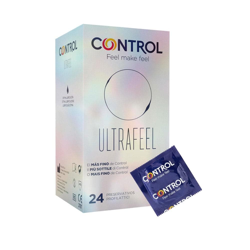 CONTROL Finissimo Ultrafeel preservativi super sottili 0,04 mm - 24 profilattici