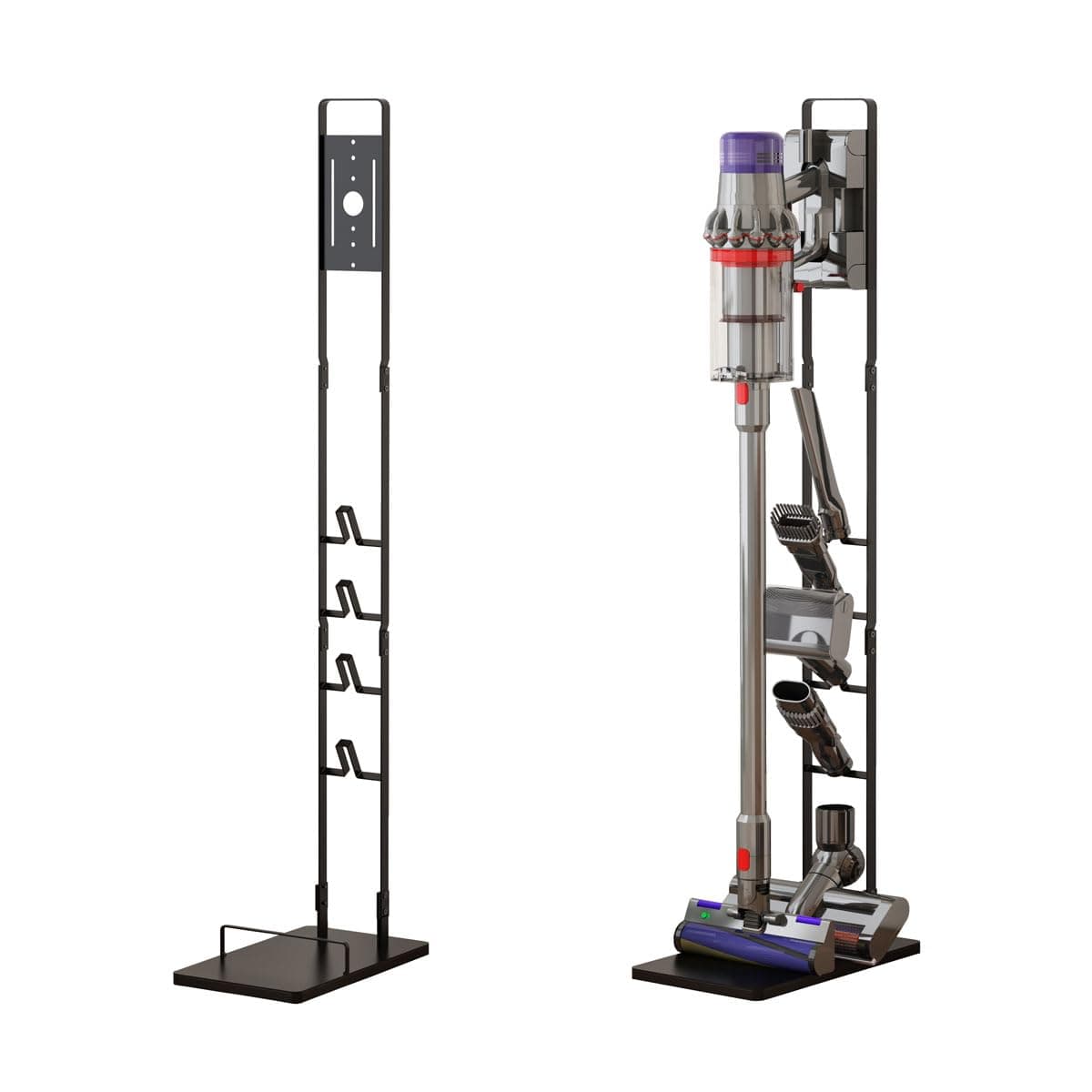 Foho Metal Soporte Organizador Compatible para Dyson Gen5 V15s V15 V12 Slim V11 V10 V8 V7 V6 Aspirador