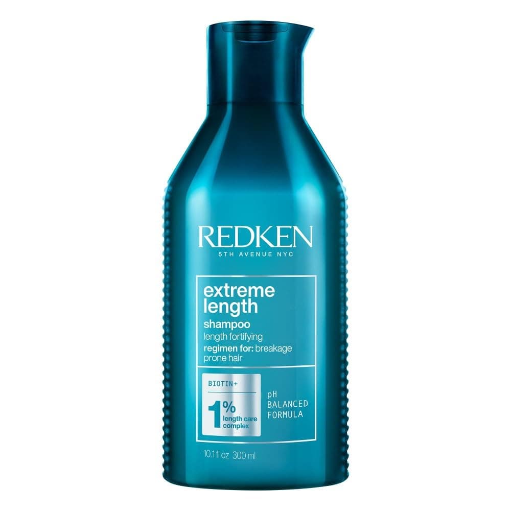 Redken Haarshampoo für lange und starke Haare, Anti Haarbruch, Mit Biotin, Extreme Length Shampoo, 1 x 300 ml