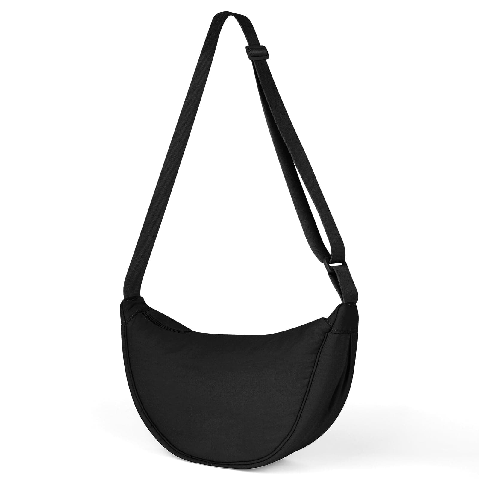 Aucuu Bolso Bandolera Para Mujer, Media Luna Impermeable Bolso Bandolera Nylon, Casual Ligero Bolsa Crossbody Mujer con correa de hombro ajustable, para Viaje, Compras, Escuela, Oficina