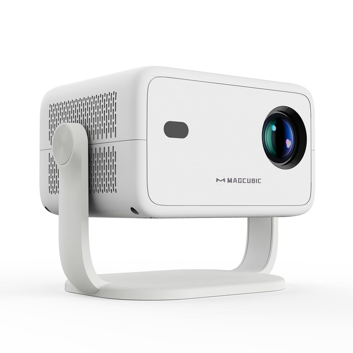 Magcubic Mini vidéoprojecteur avec 400 ANSI, Native 1080P, Compatible 4K, Rotatif à 180°, WiFi 6 & BT 5.2, Correction trapézoïdale Automatique, vidéoprojecteur Intelligent pour Home cinéma