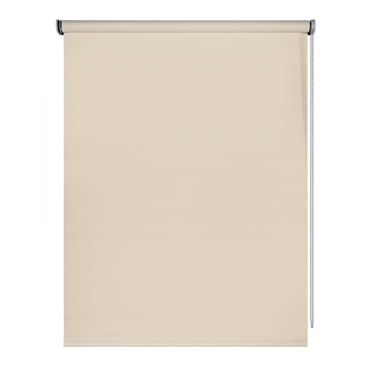 Estores enrollables Opacos Premium, Estor Opaco para Máxima Privacidad con Fácil Instalación en Techo o Pared, Persiana Opaca para Salon o Dormitorio STORESBASIC Piedra 160x250