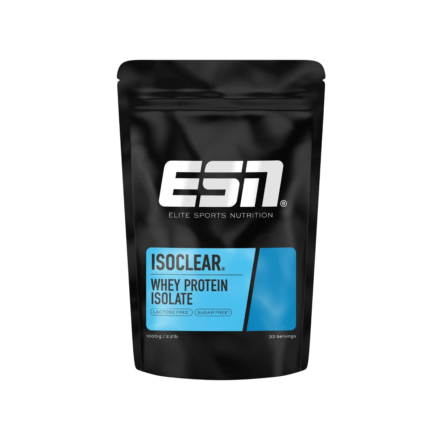 ESN Isoclear Proteine Isolate del Siero di Latte in Polvere, Te freddo al mango e alla pesca, 1000 g, Proteinlimo con gusto delizioso alla frutta, siero di latte chiaro - made in Germany