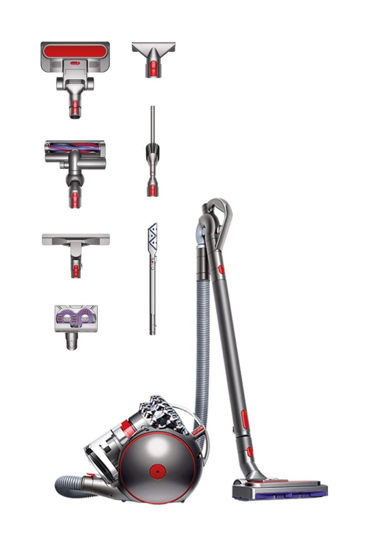 Dyson Cinetic Big Ball™ Aspirateur – 19 Cyclones compacts pour Une Capture maximale de poussière et saleté