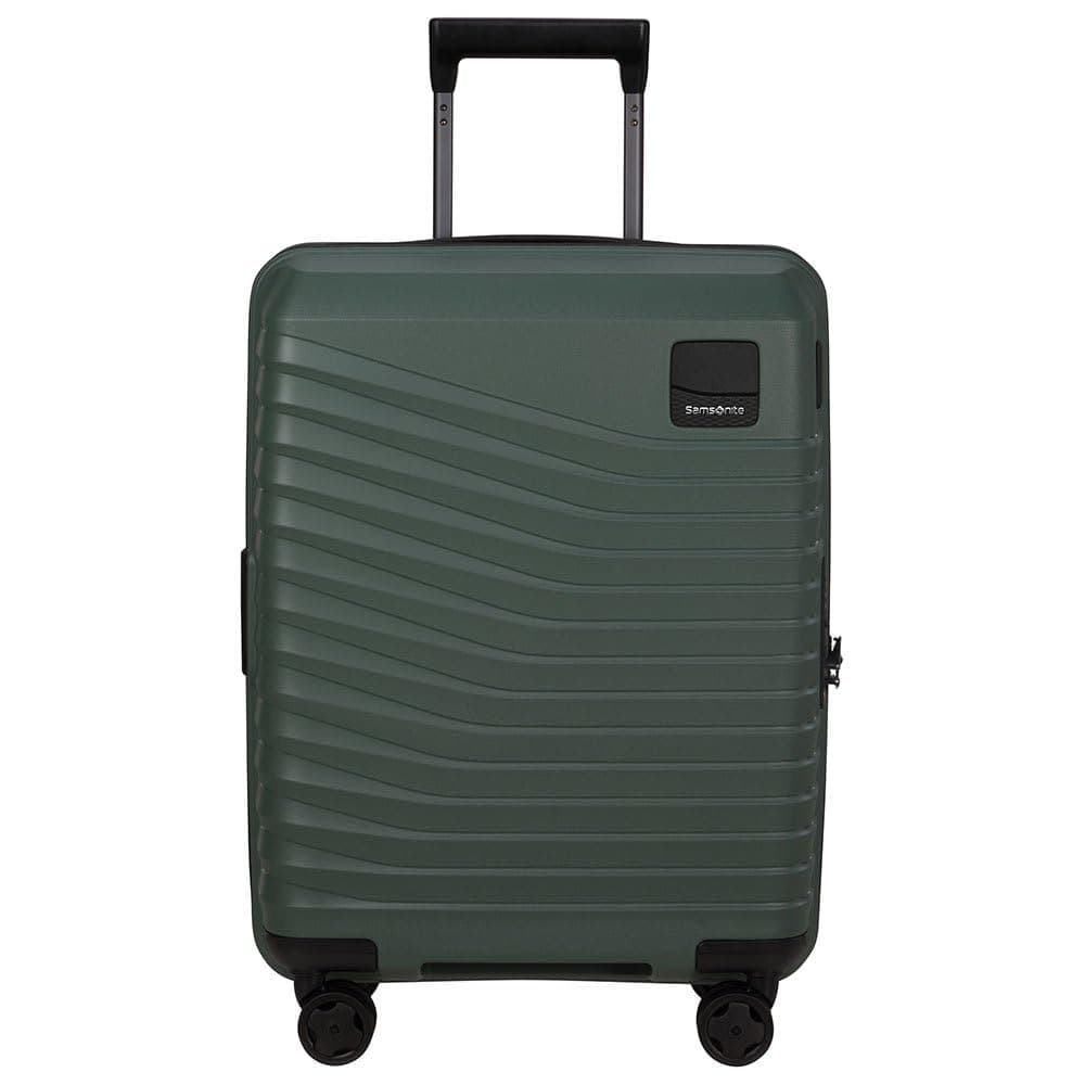 Samsonite Intuo - Spinner S, Bagages à Main Extensibles, 55 cm, 39/45 L, Vert (Vert Olive)