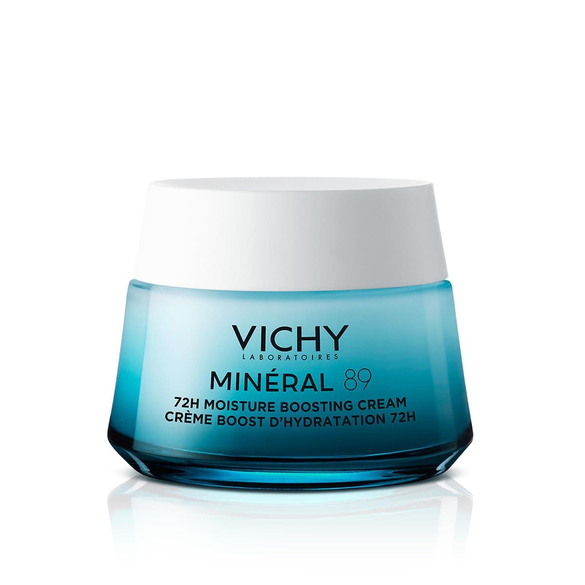 Crema Leggera Idratante Mineral 89 50ml con Acido Ialuronico e Squalene per Pelle Luminosa e Levigata fino a 72 Ore
