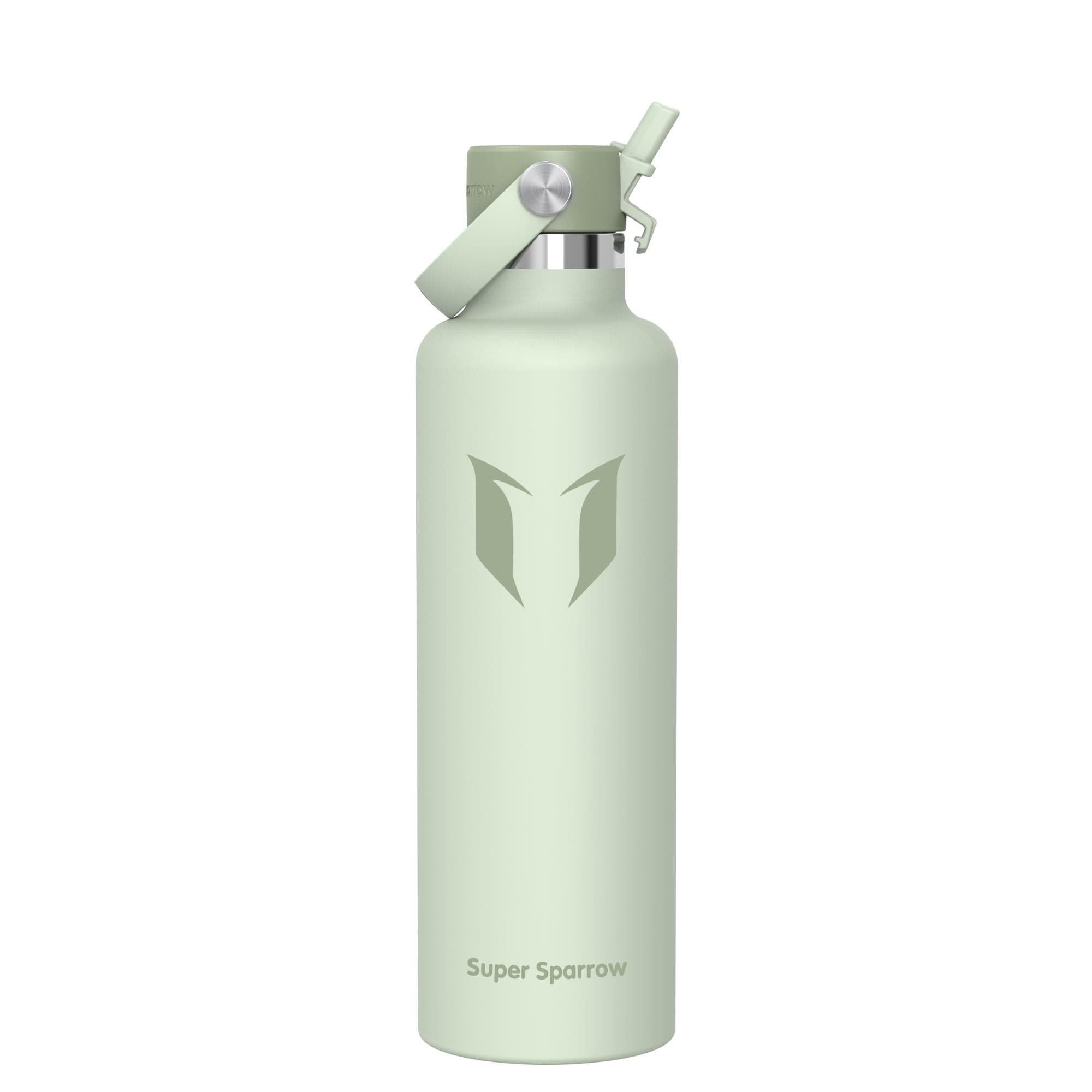 Super Sparrow Botella Agua Acero Inoxidable - Botella Termica - 350ml, 500ml, 750ml, 1L, 1.2L - Termo Sin BPA, Botella Agua Niños, para Deporte, Viaje, Escuela, Exterior, Oficina, Hogar